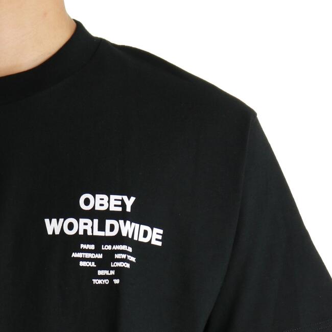 T-SHIRT ANGELS ABOVE OBEY - Mad Fashion | img vers.650x/